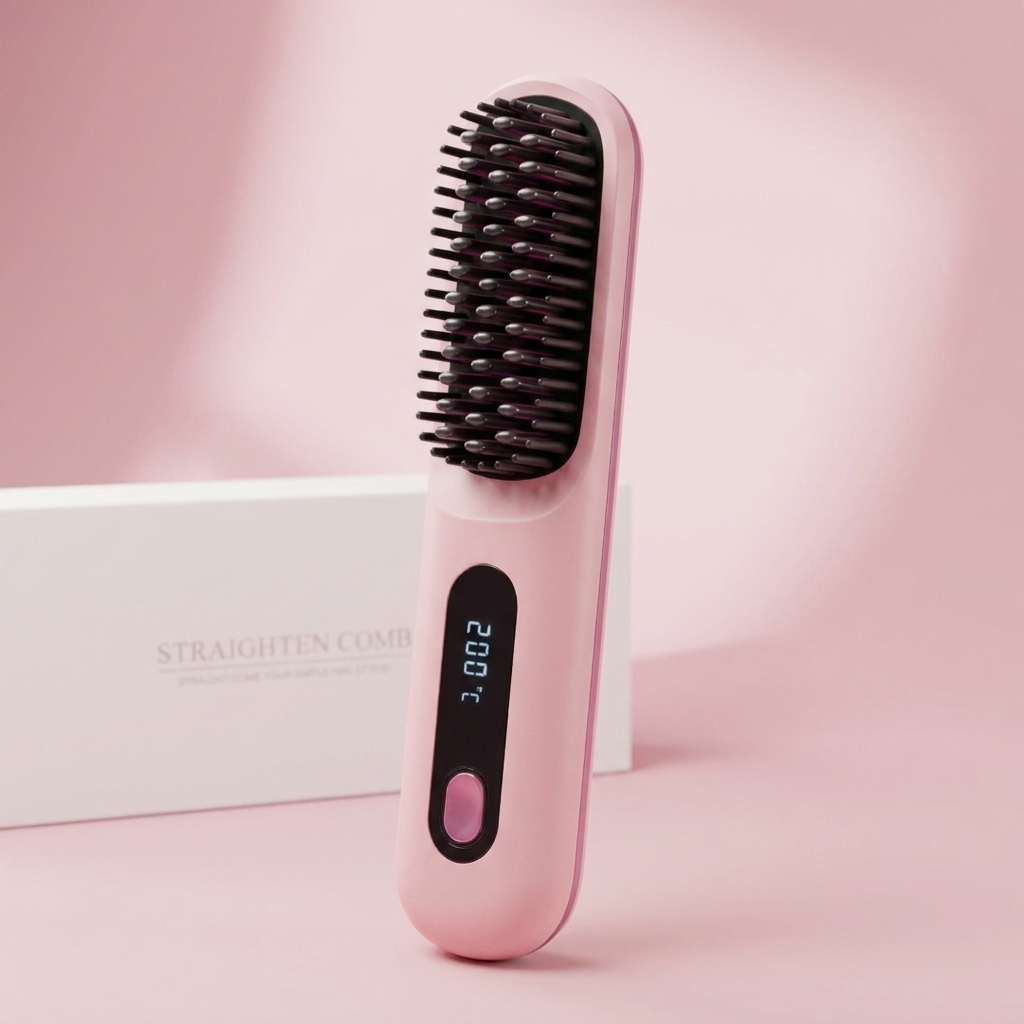 Anti-Frizz Heat Brush Pro