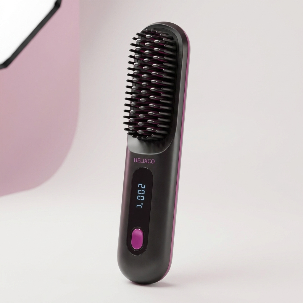 Anti-Frizz Heat Brush Pro