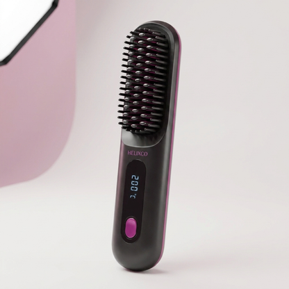 Anti-Frizz Heat Brush Pro