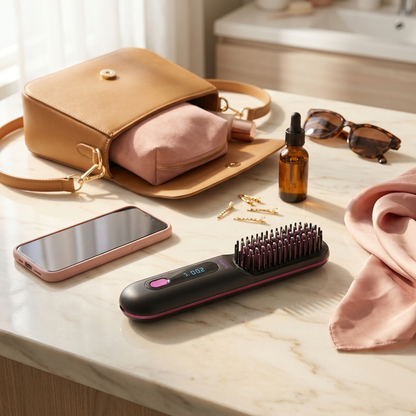 Anti-Frizz Heat Brush Pro