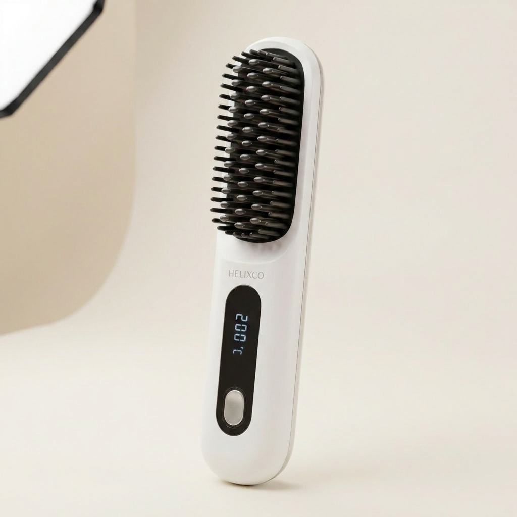 Anti-Frizz Heat Brush Pro