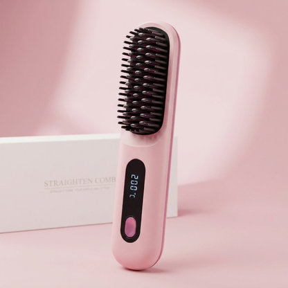 Anti-Frizz Heat Brush Pro